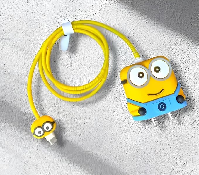AM3862 Cartoon Character Silicone Charger Case Cover For Android (25W) - Image 5