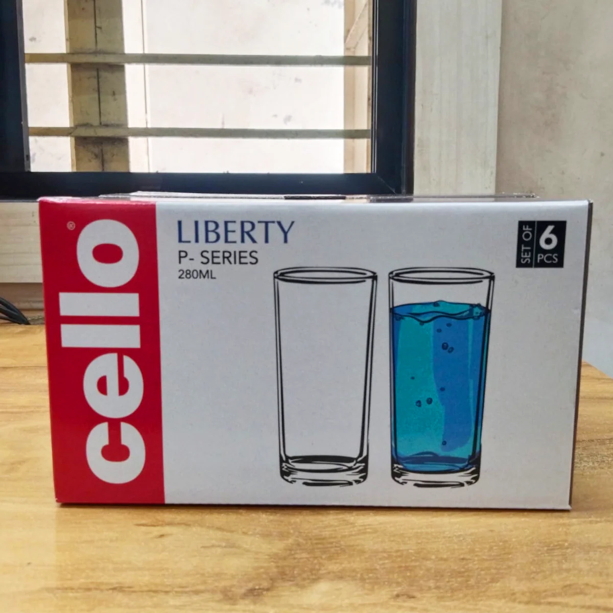 AM5686 Cello Liberty 280ml Glass Tumbler - 6pcs set - Image 4