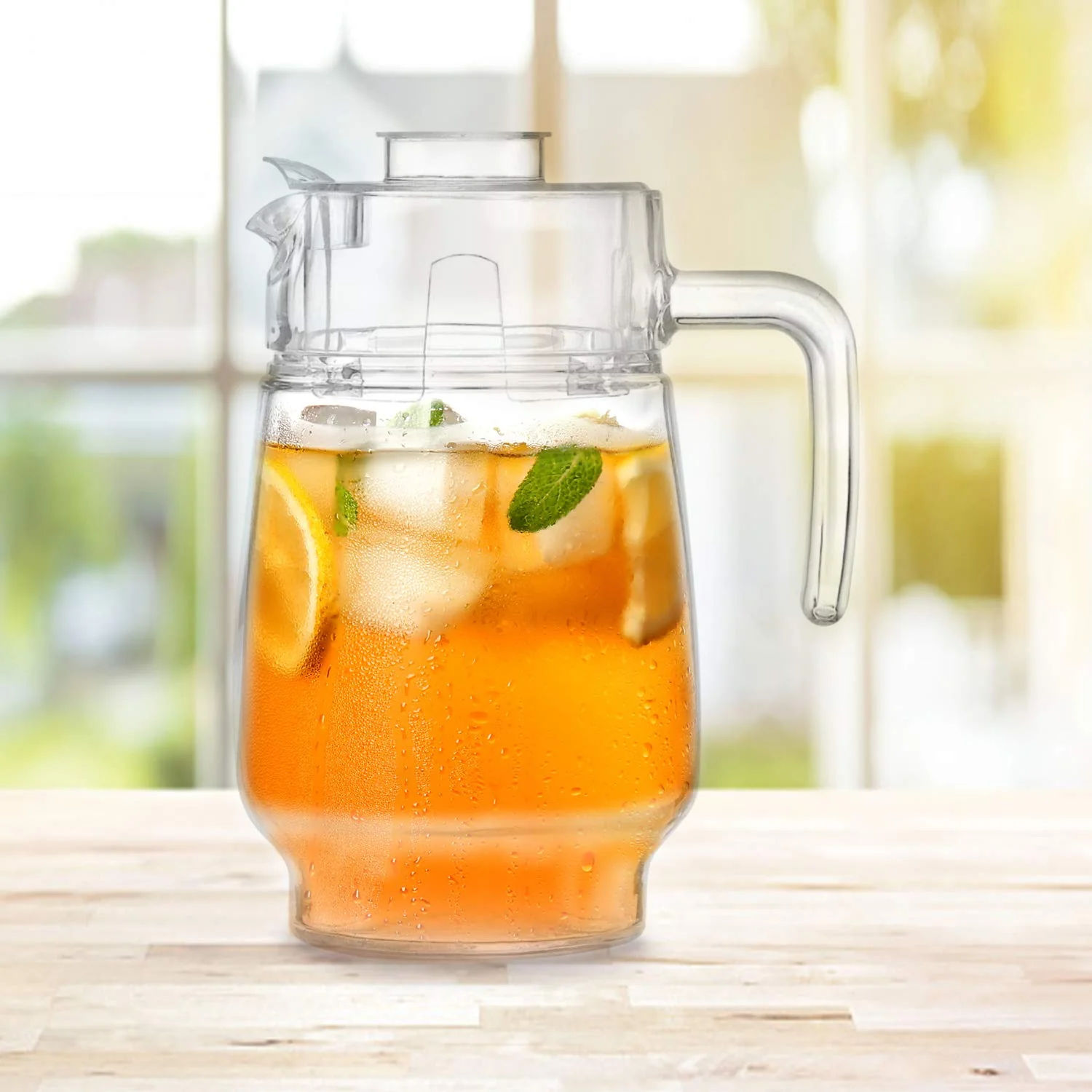 AM2660 Cello Oslo Sodalime Glass Water Jug, 1500ml, Clear - Image 4