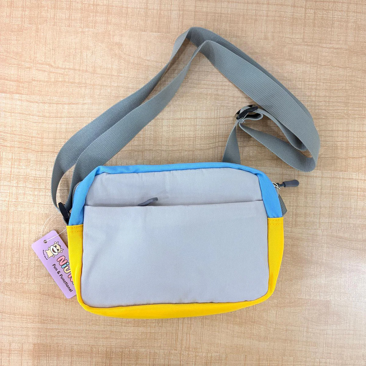 TM0162 Multi Purpose Nylon Crossbody Side Bag – Multicolored - Image 5