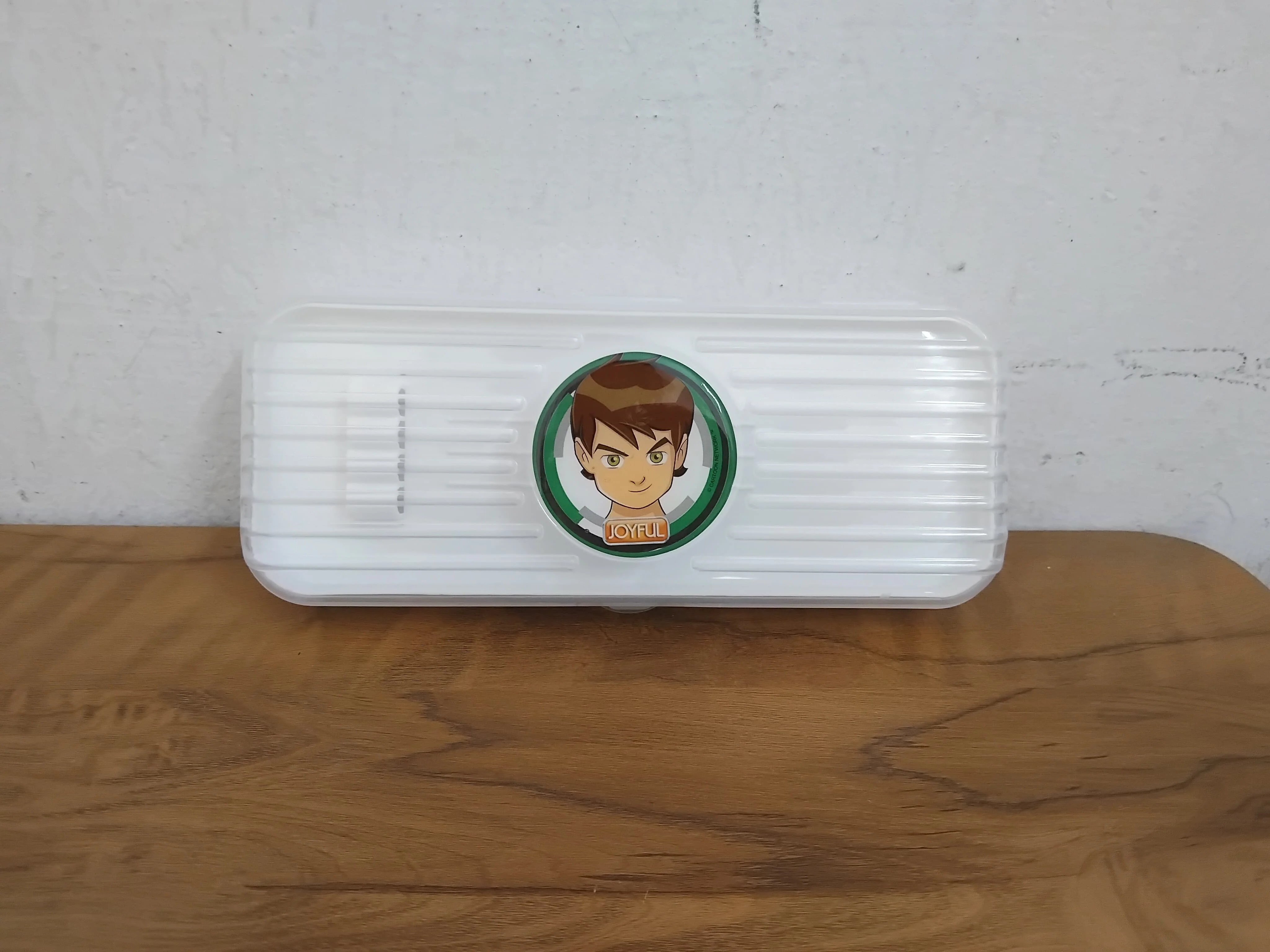 AM3275 Joyful School Line Big Transparent Campass Box Color Availablity As Per Stock Plastic Campass Box 1 Piece