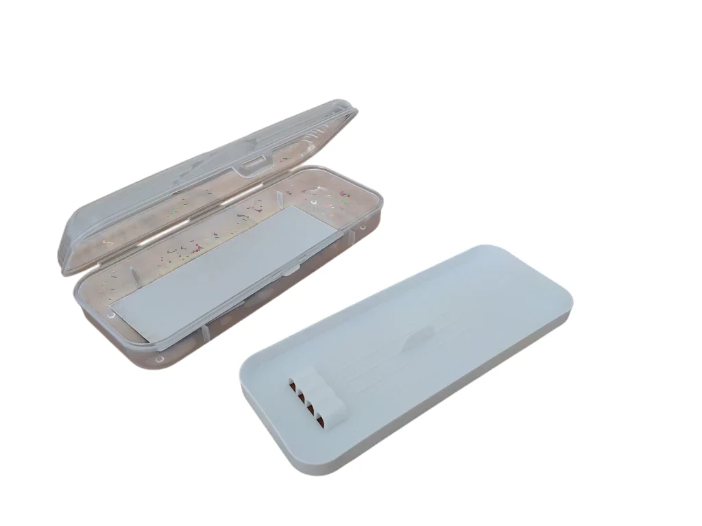 AM3275 Joyful School Line Big Transparent Campass Box Color Availablity As Per Stock Plastic Campass Box 1 Piece - Image 6
