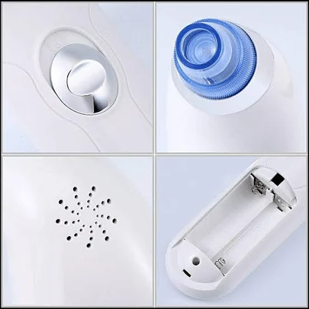 0351 -4 In 1 Blackhead Whitehead Extractor Remover Device Acne Pimple Pore Cleaner (Vacuum Suction Tool) - Image 4