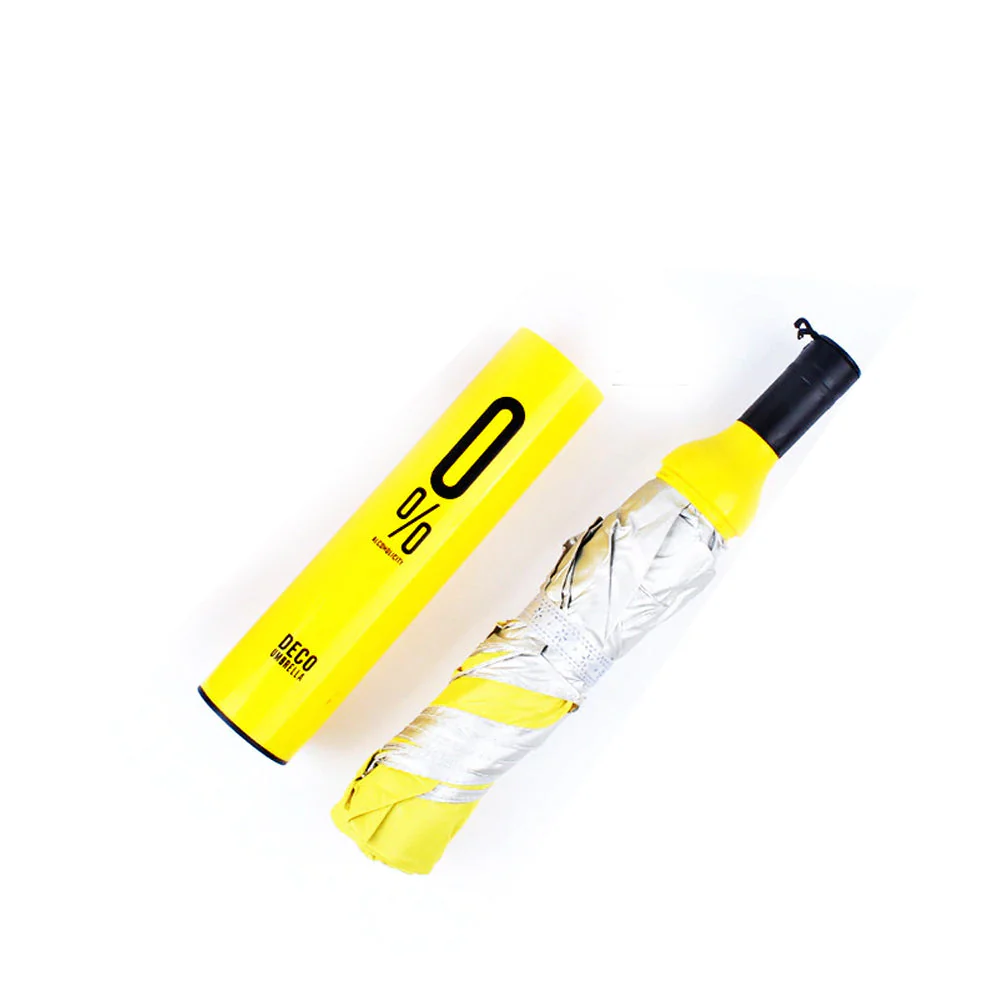 0518 Pocket Folding Wine Bottle Umbrella - Image 4