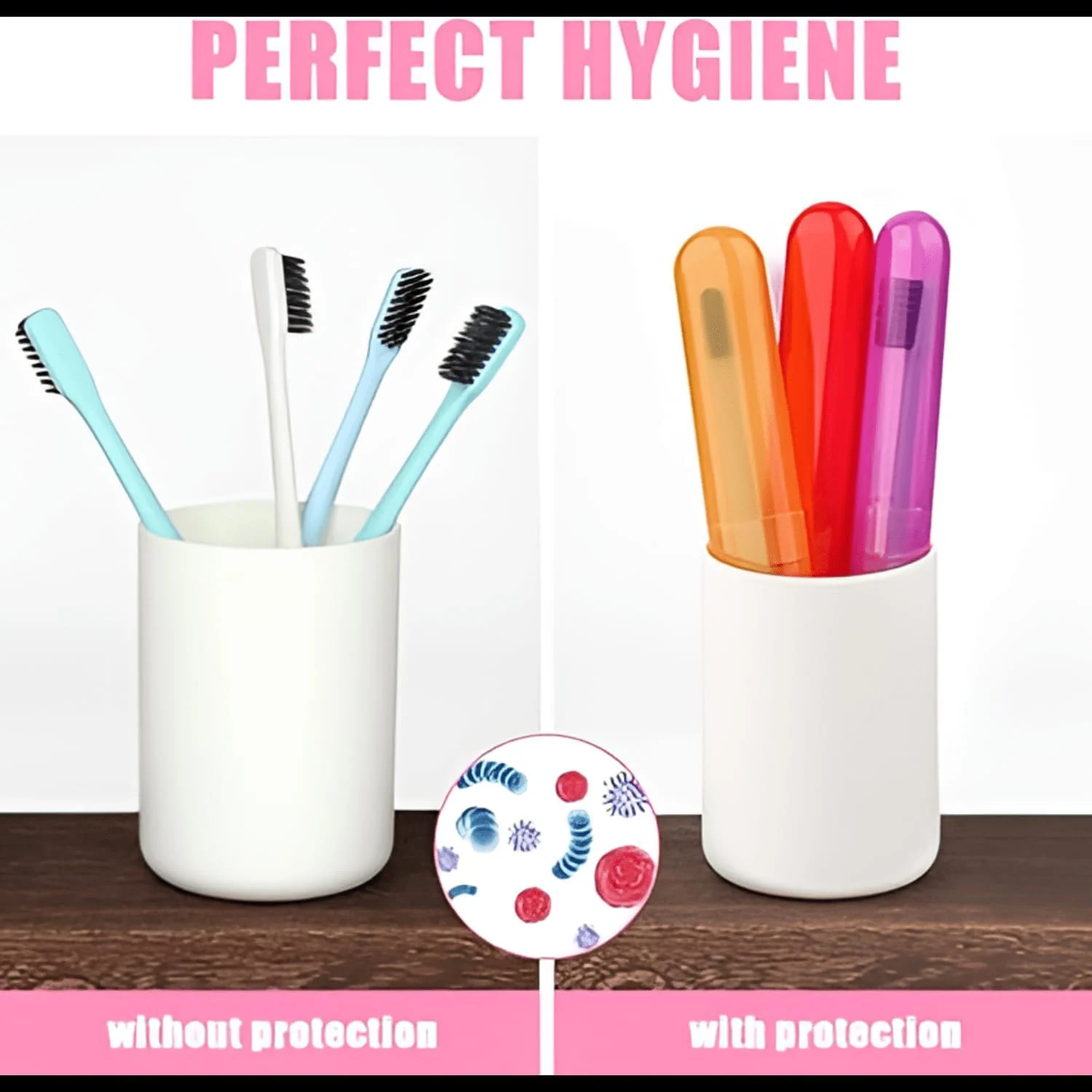 0785 Breathable Portable Toothbrush Container - Image 2