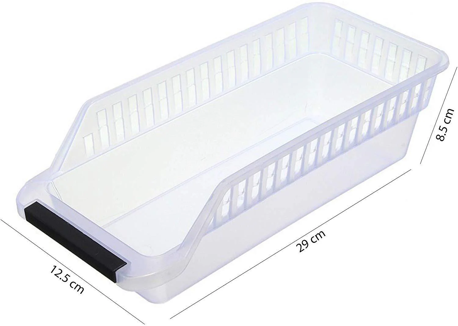 2055 Kitchen Plastic Space Saver Organizer Basket Rack- 4 pcs - Image 4