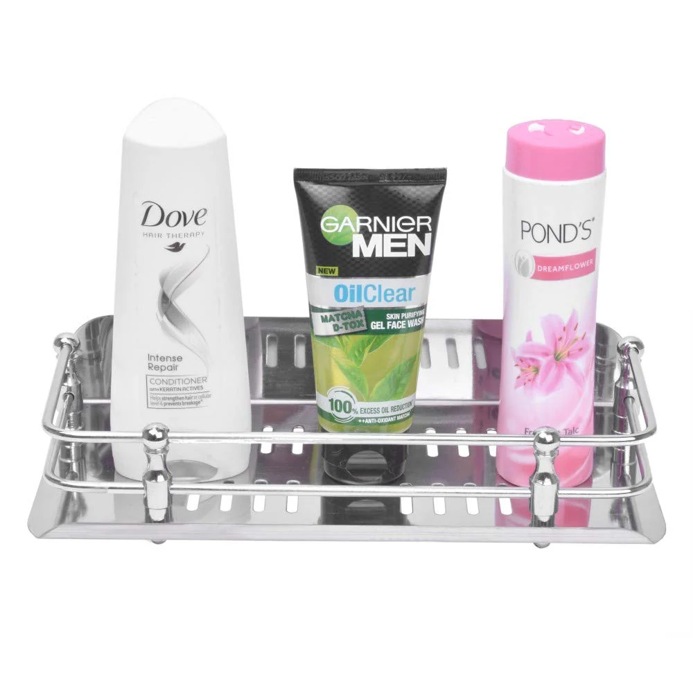 3004 Stainless Steel Bathroom Shelf/Kitchen Shelf/Bathroom Shelf and Rack/Bathroom Accessories (9 X 5 Inches) - Image 2