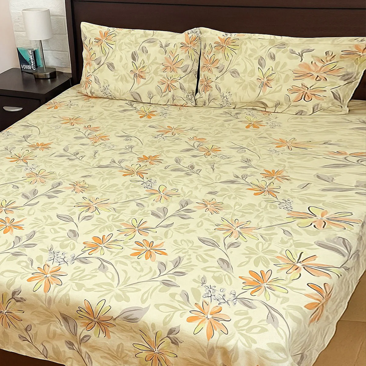 Di0013 Welspun Ultima Double Bedsheet with 2 Pillow Covers Set - Image 2
