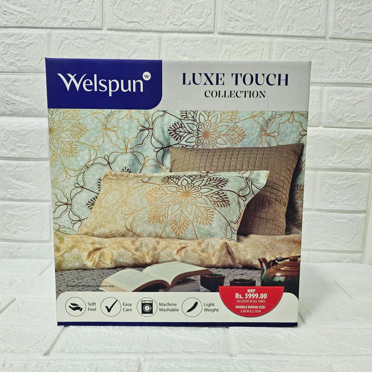 Di0014 Welspun Luxe Touch Double Bed Dohar (2mtr x 2.10mtr) - Image 4