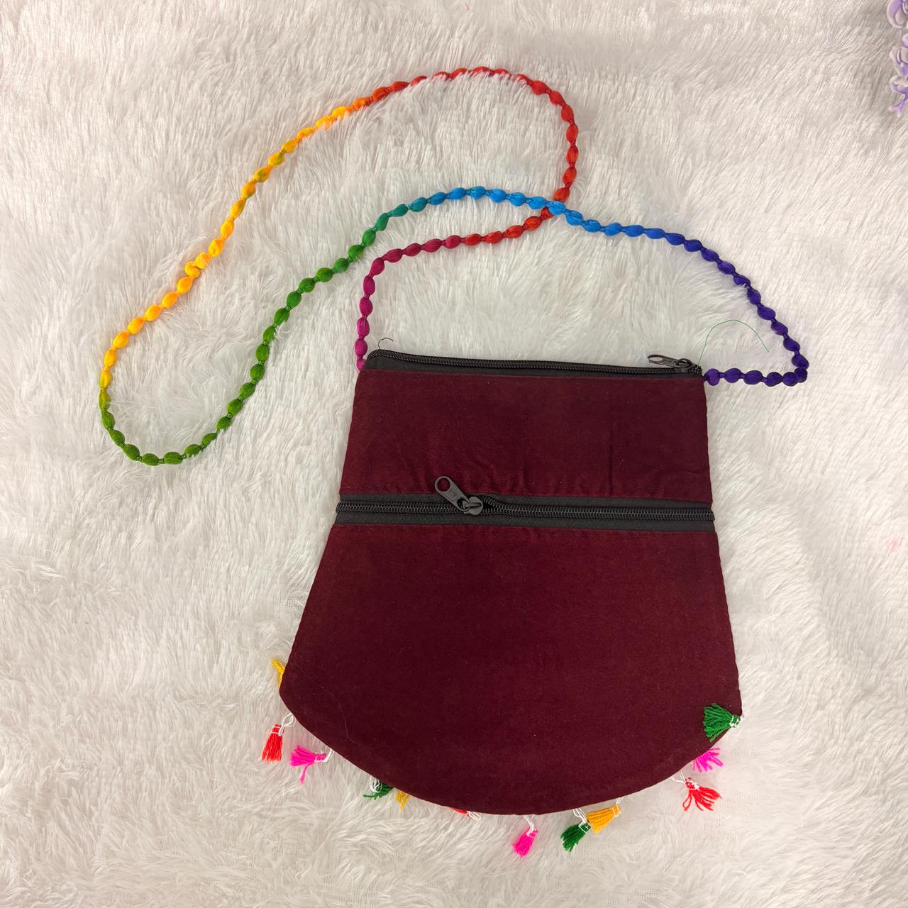 Di0034 Multi Dori Design Traditional Handcrafted Purse - Image 5