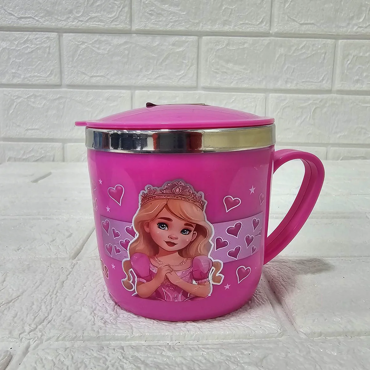 Di0050 Joyful Disney Stainless Steel Mug With Lid - Image 3