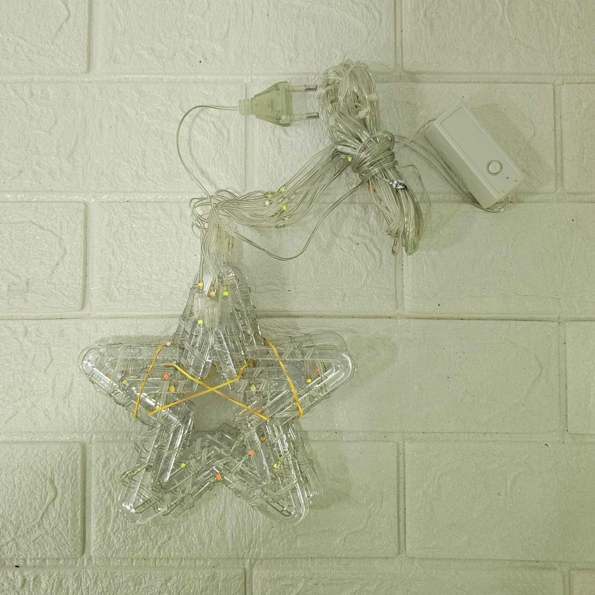 Di0067 10 Fairy Stars LED Lights with Flashing Modes - 5x5 (Multicolour) - Image 5