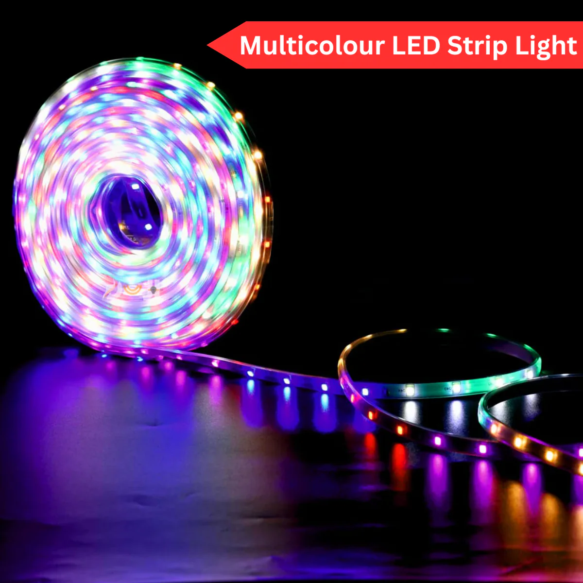 Di0074 Multicolour LED Strip Lights (8 mtr) – Super Bright LED, High Voltage AC220V–240V
