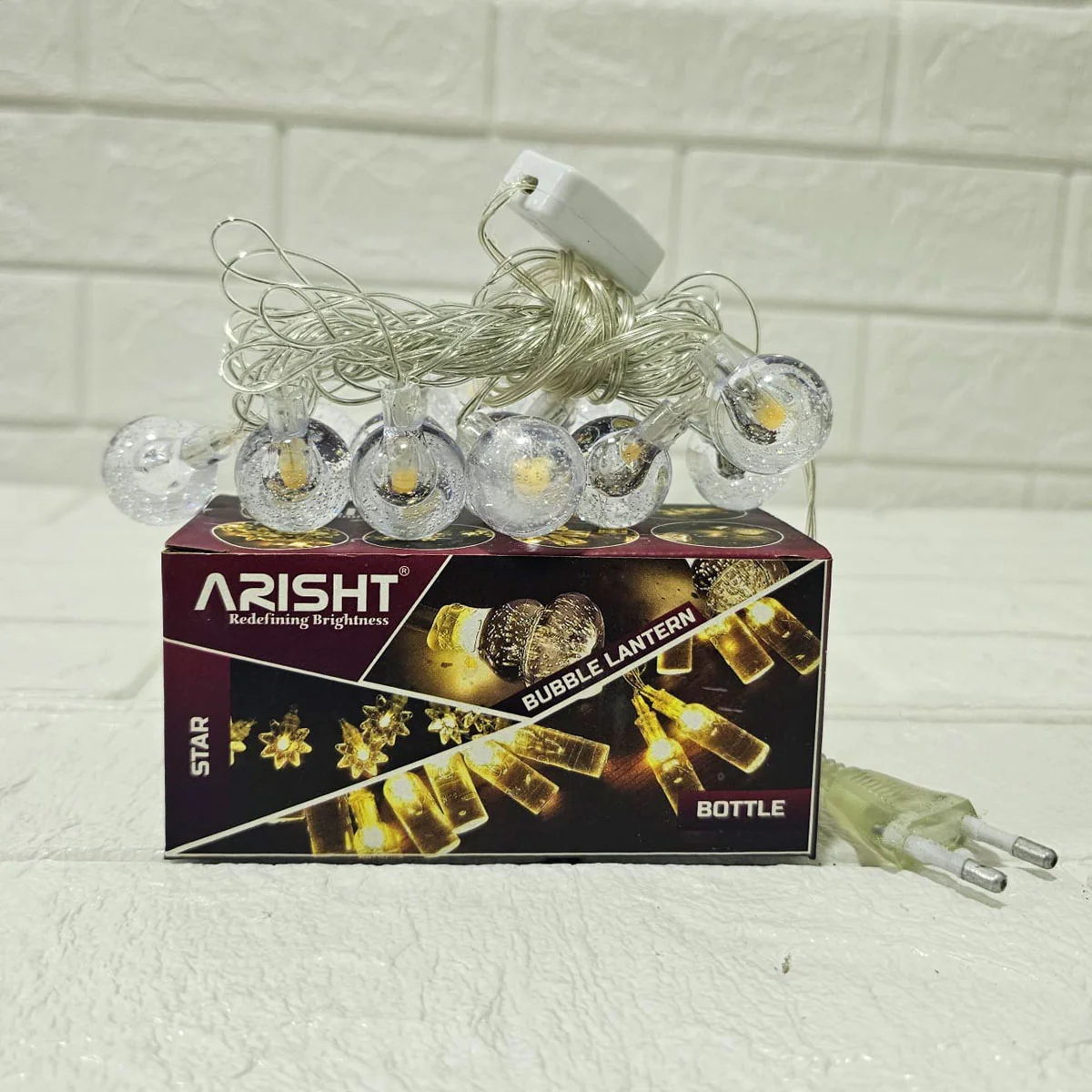 Di0077 14 Big Ball Warm LED String Lights - Image 4