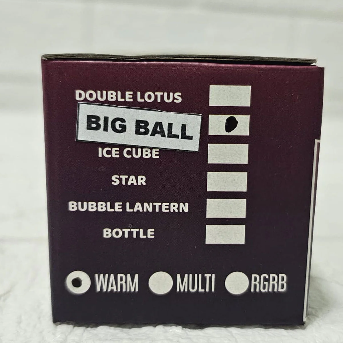 Di0077 14 Big Ball Warm LED String Lights - Image 5