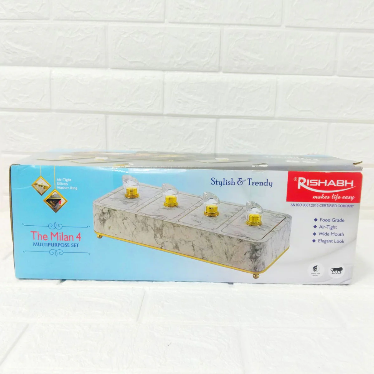 Di0151 Rishabh Milan 4 Multipurpose Container Set - Image 3
