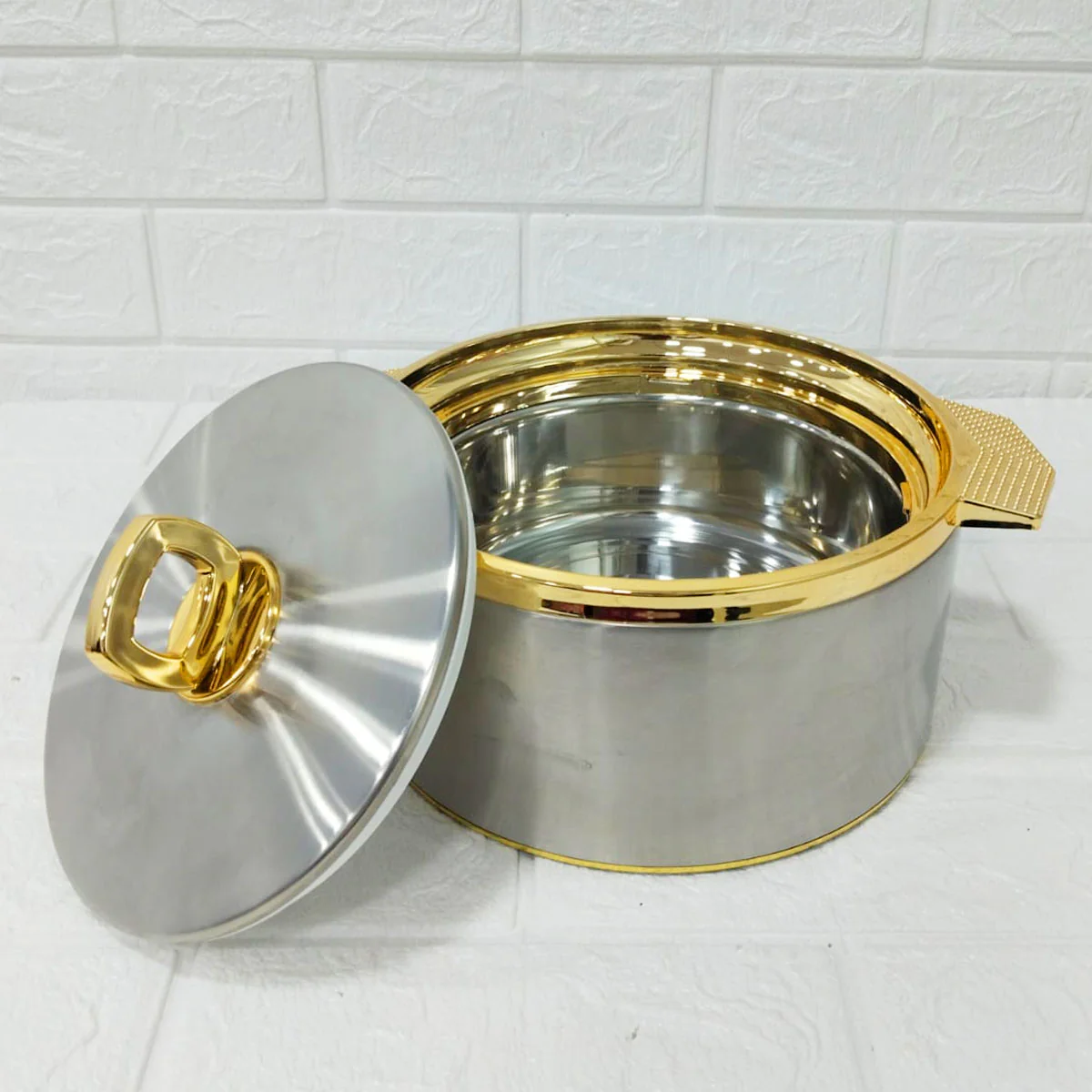 Di0181 Rishabh Steel Craft Insulated Casserole - 2000ml - Image 2