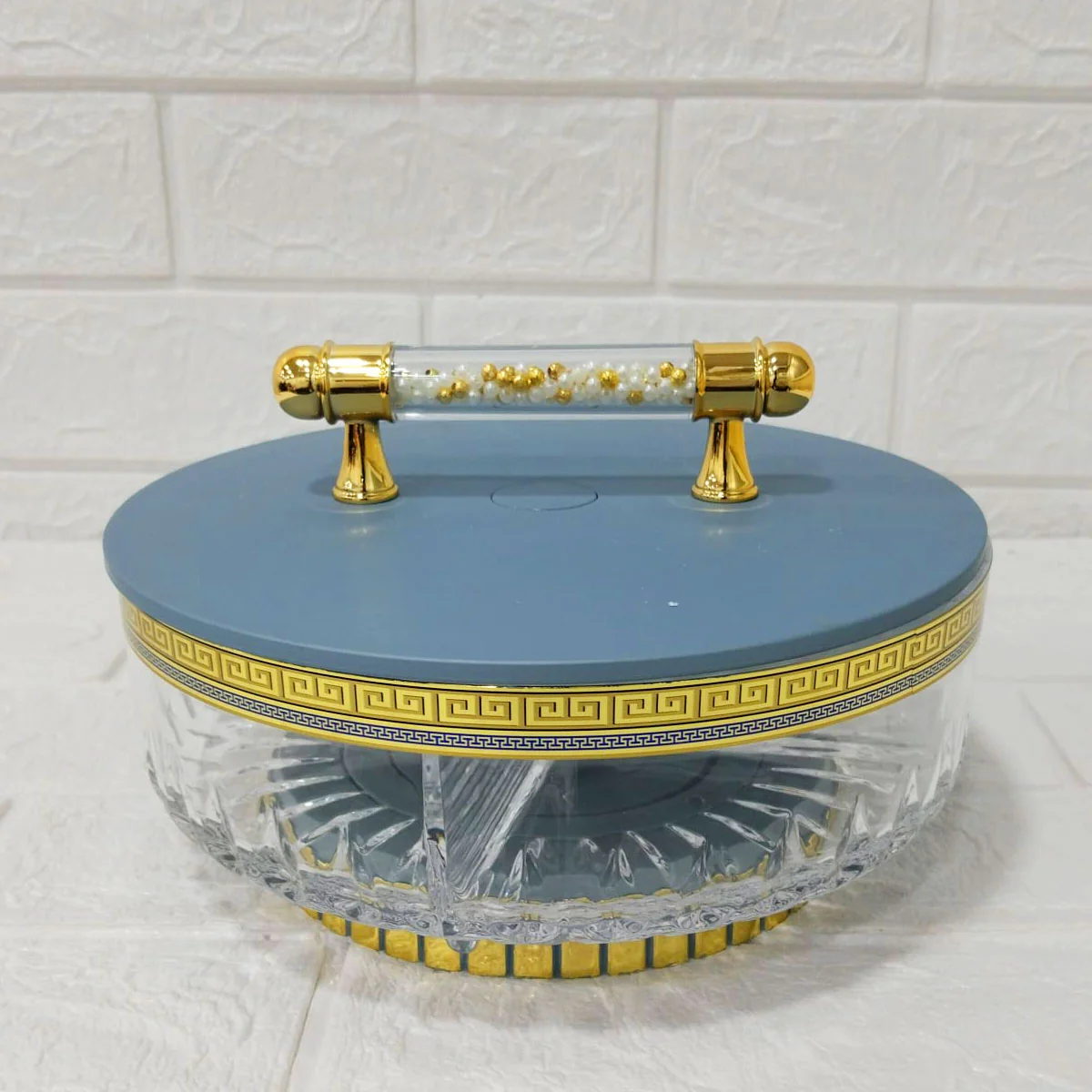 Di0187 Rishabh S Class Revolve Multipurpose Acrylic Candy & Dry Fruit Box - Image 2