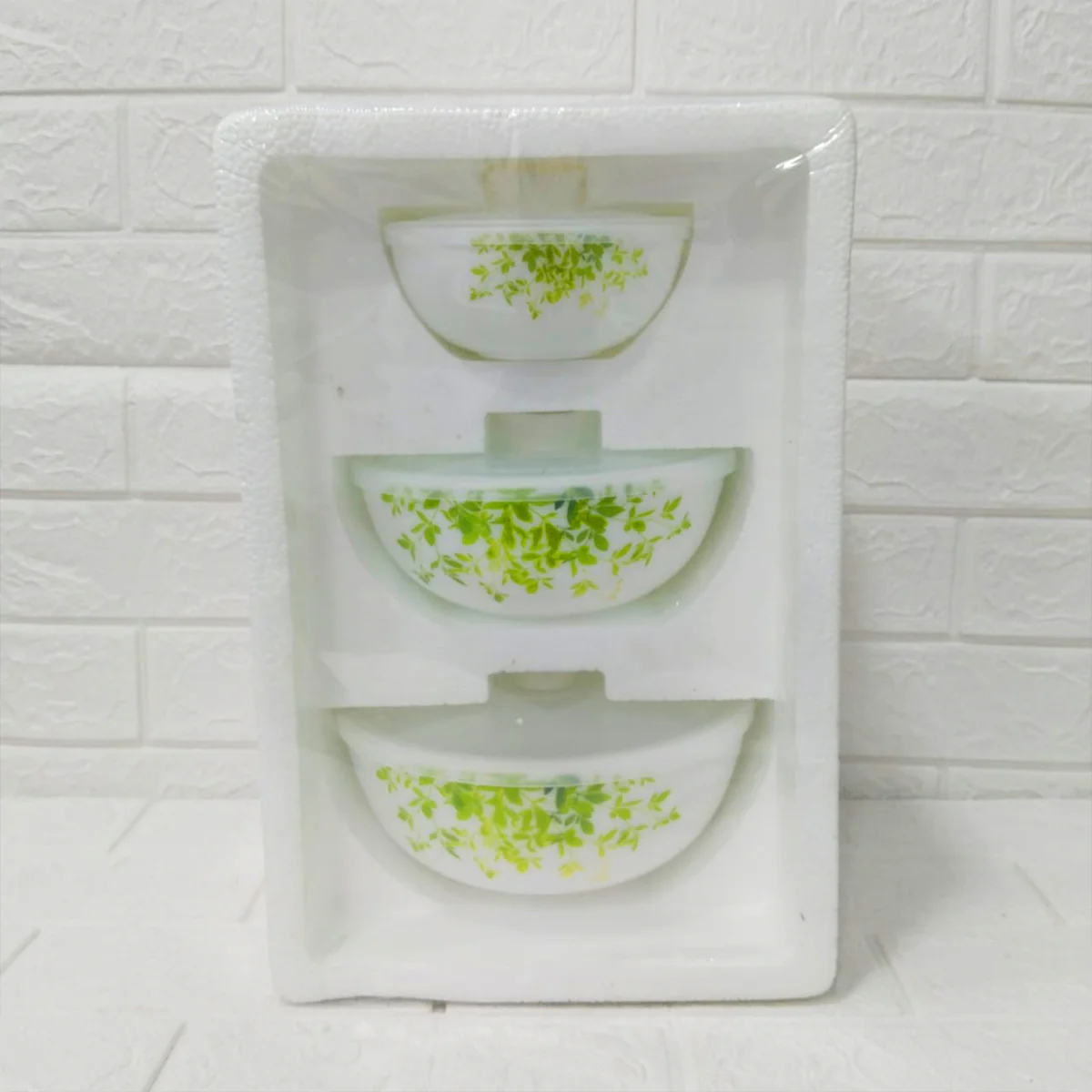 Di0207 Cello Opalware Royal Mixing Bowl with Premium Lid Set of 3pc - Image 2
