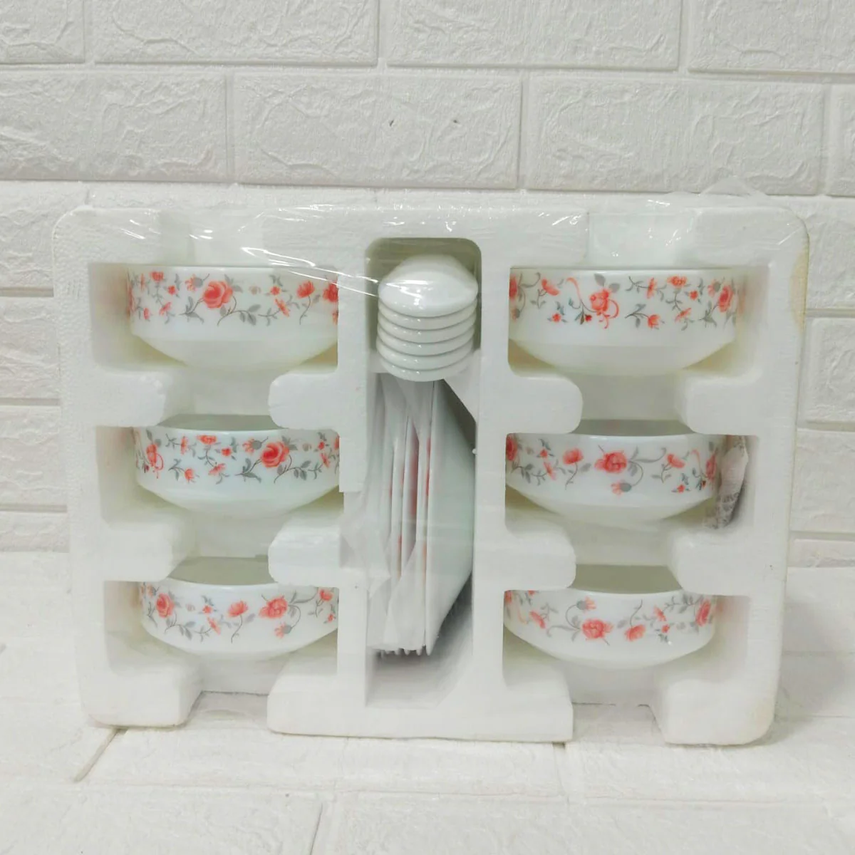 Di0228 Cello Soup Set 18-Piece Designer Crockery - Soup Bowls, Spoons & Plates - Image 2