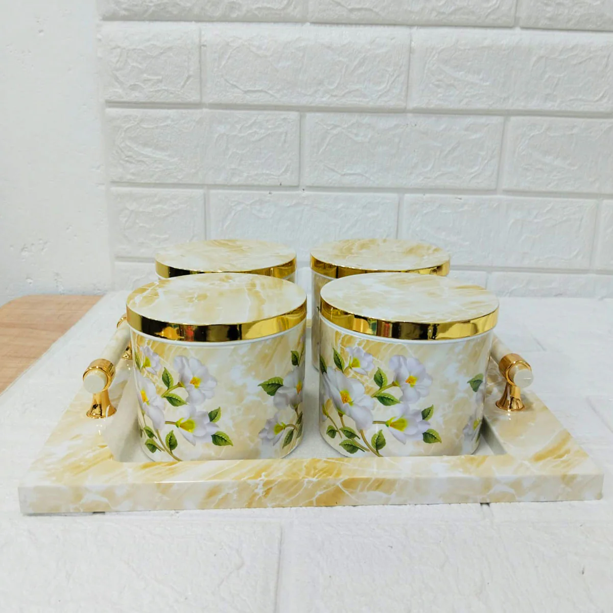 Di0276 Rishabh The Sizzle Multipurpose Set - Dry-fruit containers - Image 2