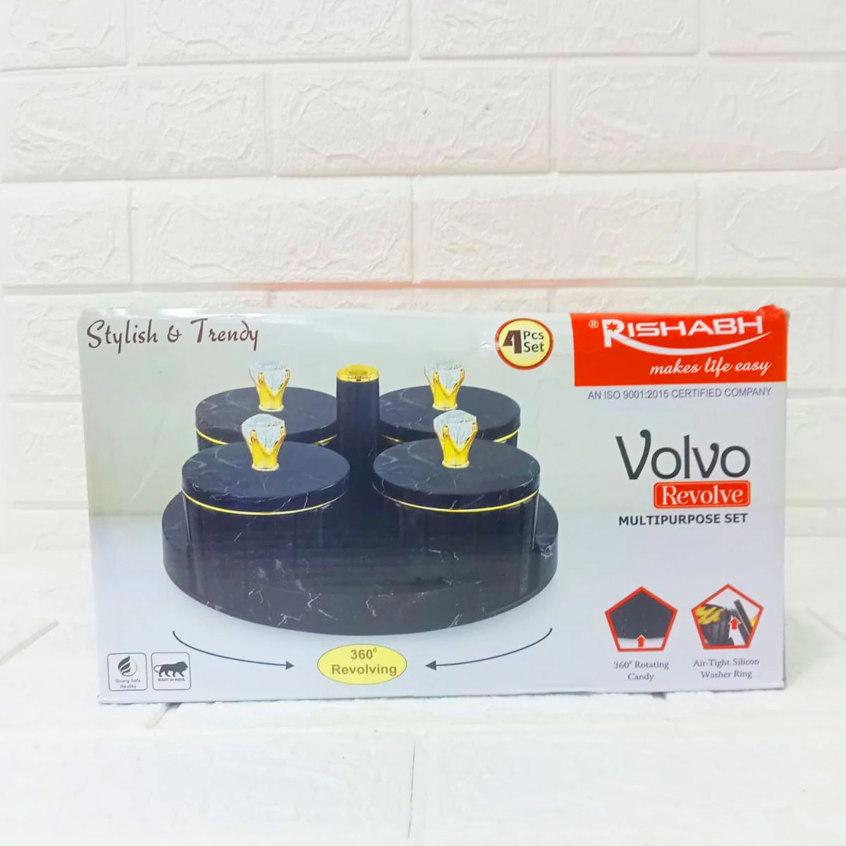 Di0277 Rishabh Volvo Revolve – Multipurpose Revolving Container Set - Image 3