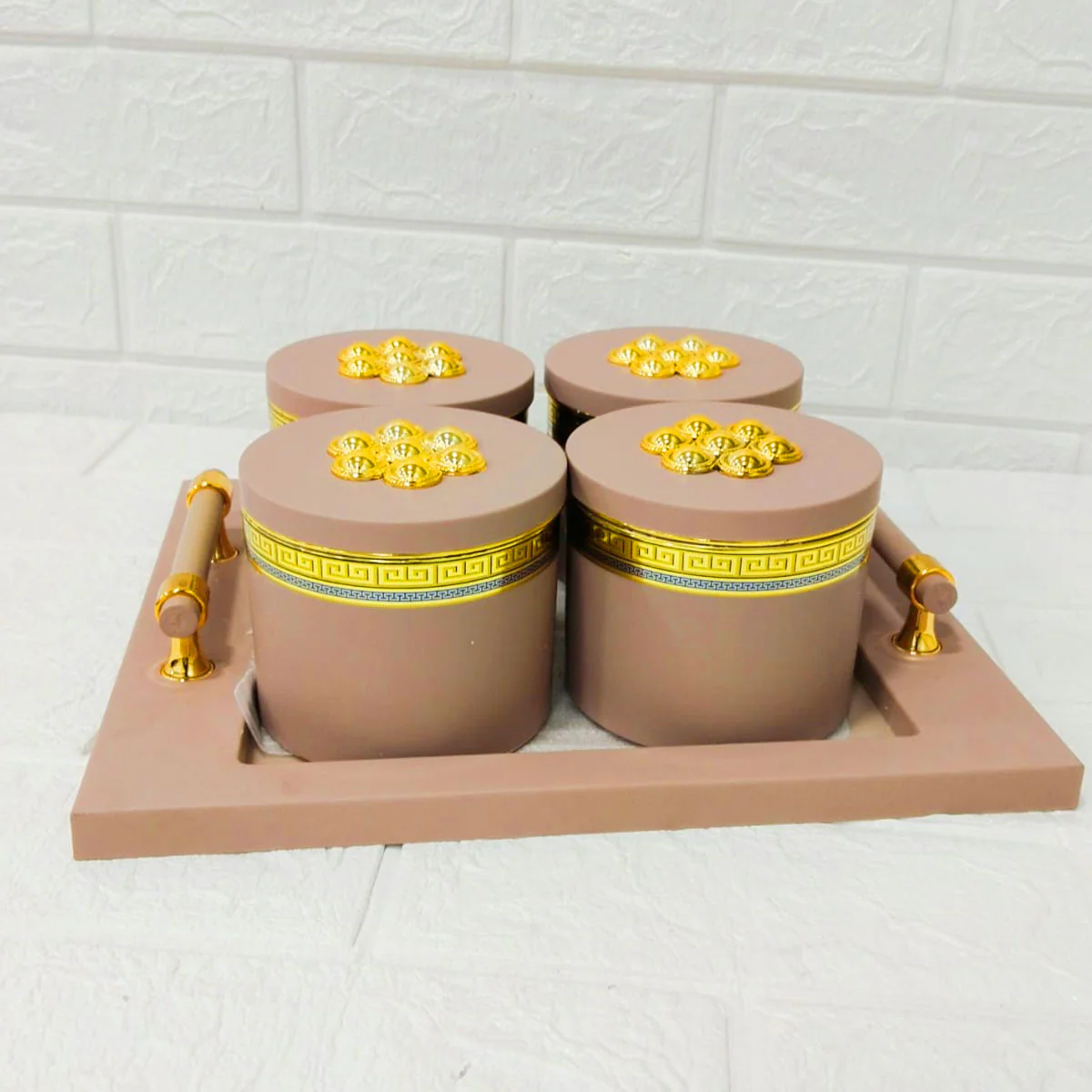 Di0285 Rishabh Phantom Plus 4 – Stylish Multipurpose Container Set with Tray - Image 2