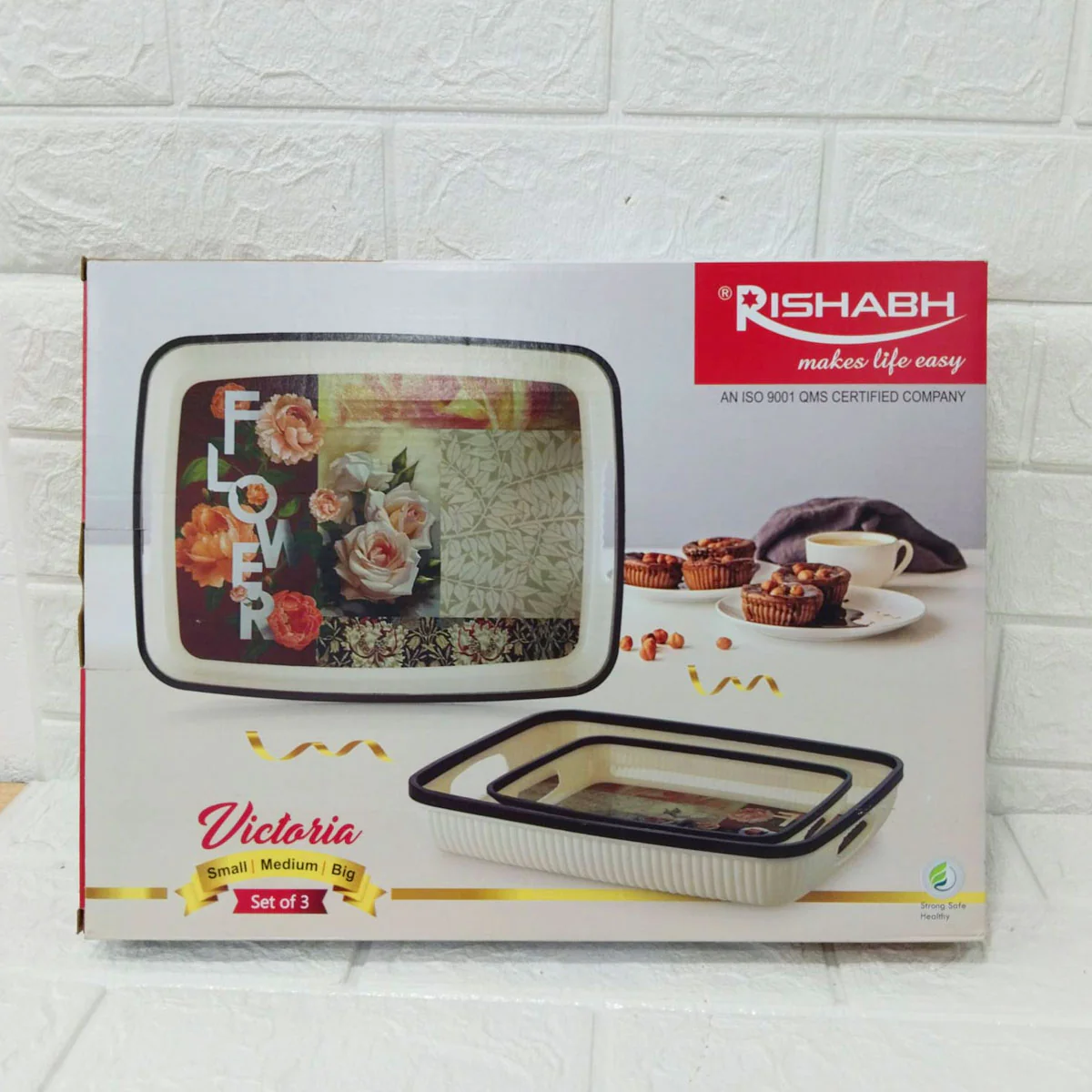 Di0287 Rishabh Victoria Tray Set of 3 - Image 4