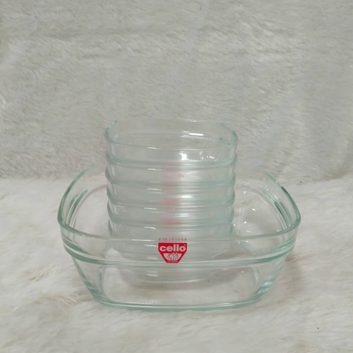 Di0369 Cello Glassware Nadir Pudding Set – 7 Pcs - Image 4