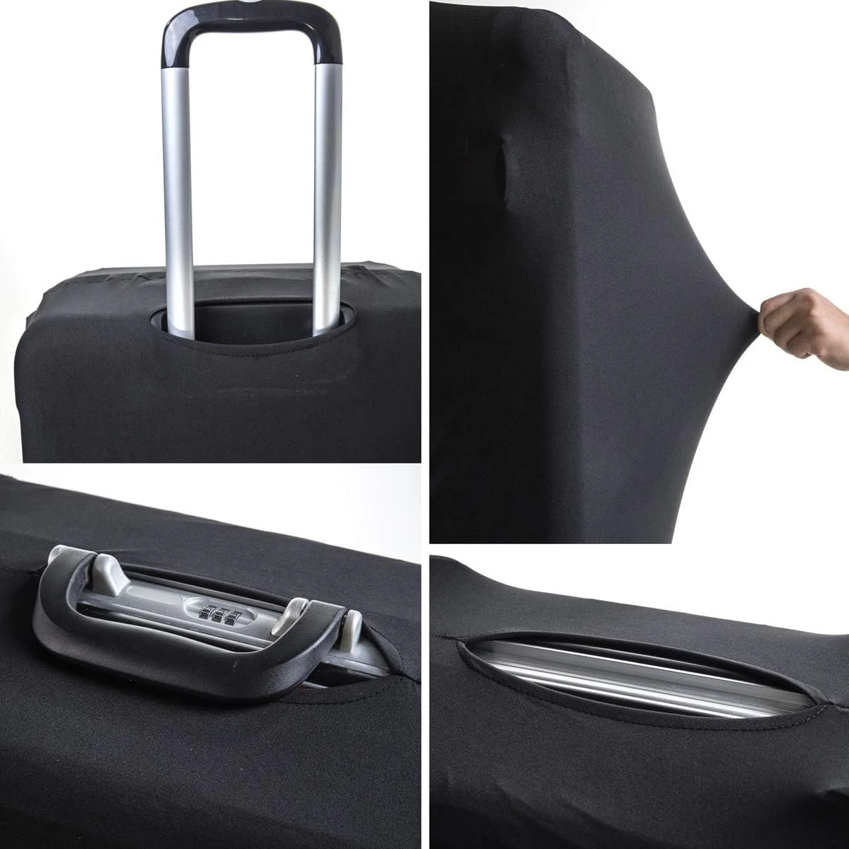 AM6336 Elastic Dustproof Luggage Cover for Travelling - L 26''-28'' - Image 5