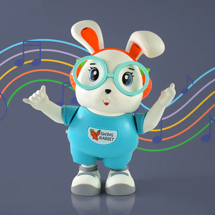 4379 Electroplay Swing Rabbit Musical Dancing Toy – Interactive Bunny with Lights, Sounds (1 Pc / Battery Not Included) - Image 6