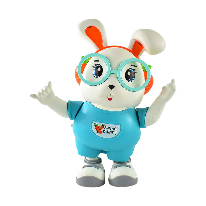 4379 Electroplay Swing Rabbit Musical Dancing Toy – Interactive Bunny with Lights, Sounds (1 Pc / Battery Not Included) - Image 8