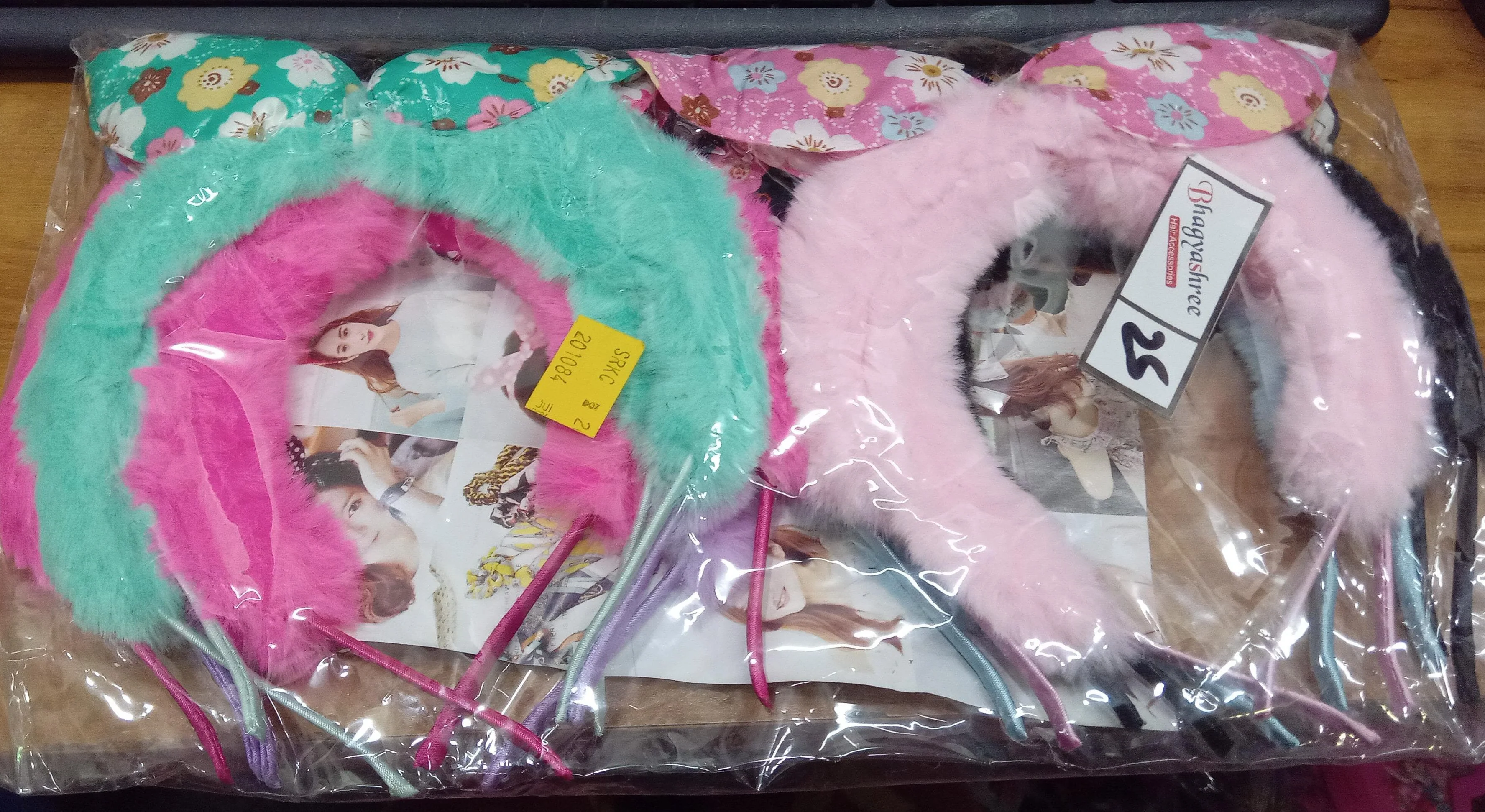 AM1039 Fancy Headband For Kids Girls Fur 1 Piece - Image 6