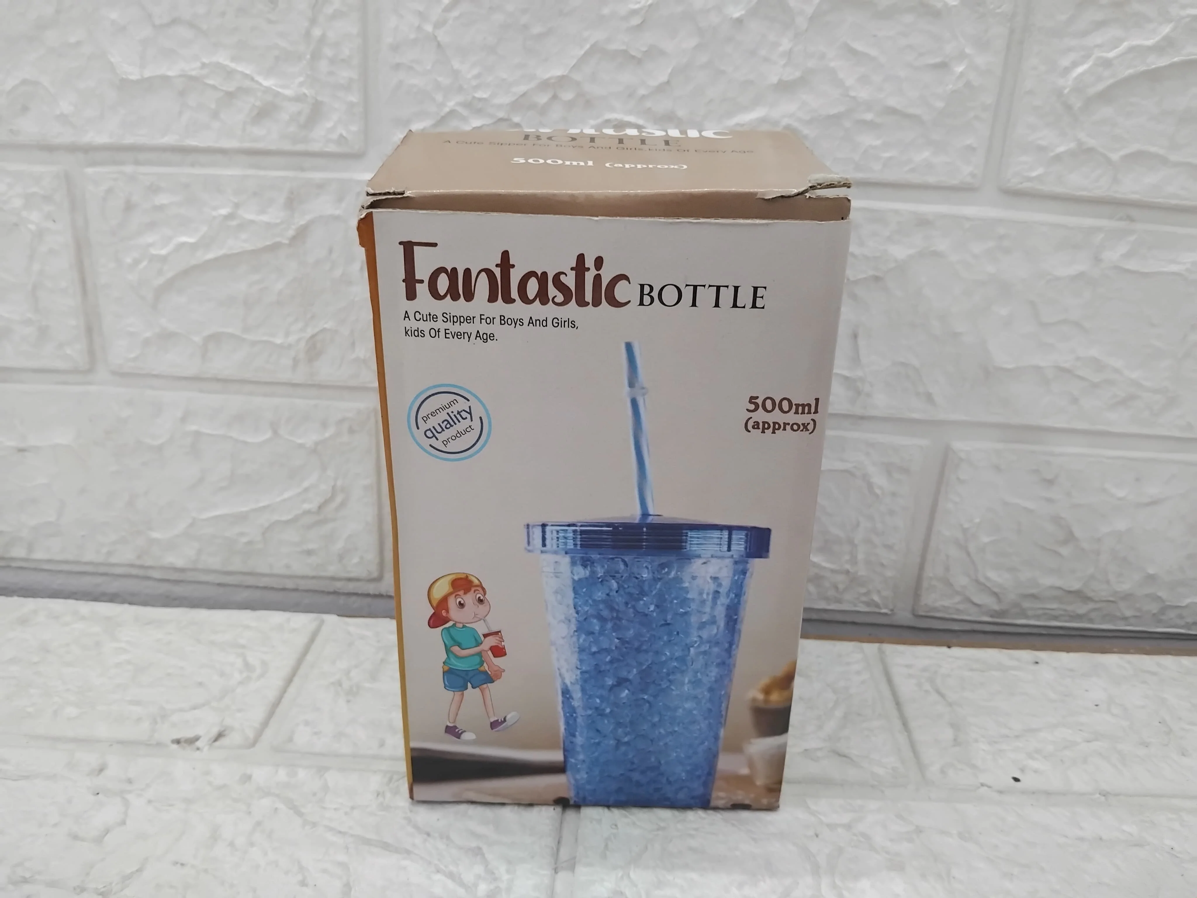 AM3799 Fantastic Jelly Sipper Bottle with Straw 1Pcs - Image 12