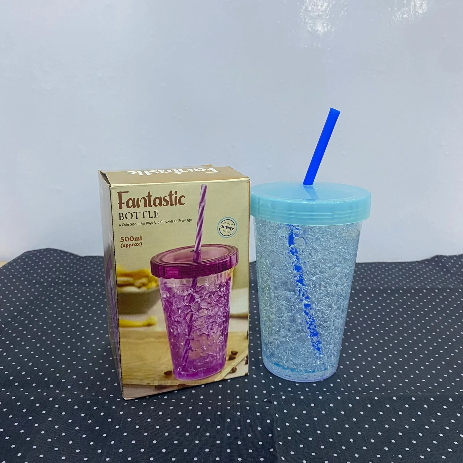 AM3799 Fantastic Jelly Sipper Bottle with Straw 1Pcs - Image 16