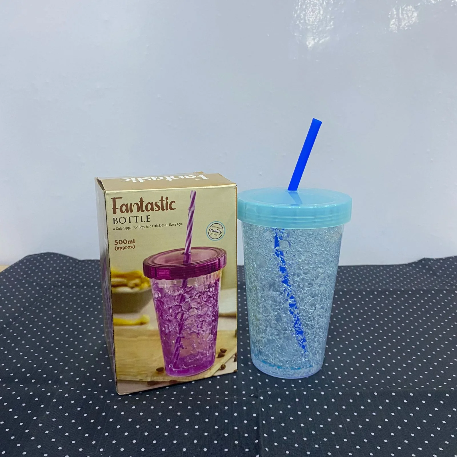 AM3799 Fantastic Jelly Sipper Bottle with Straw 1Pcs - Image 17