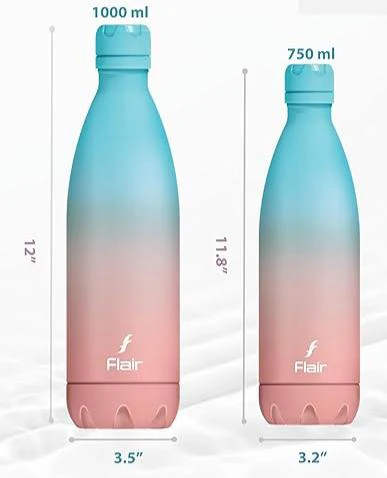 AM2542 Flair Pop SS 304 Vacuum Insulated Bottles 1000ml And 750ml 24 Hours Hot & Cold - Image 5