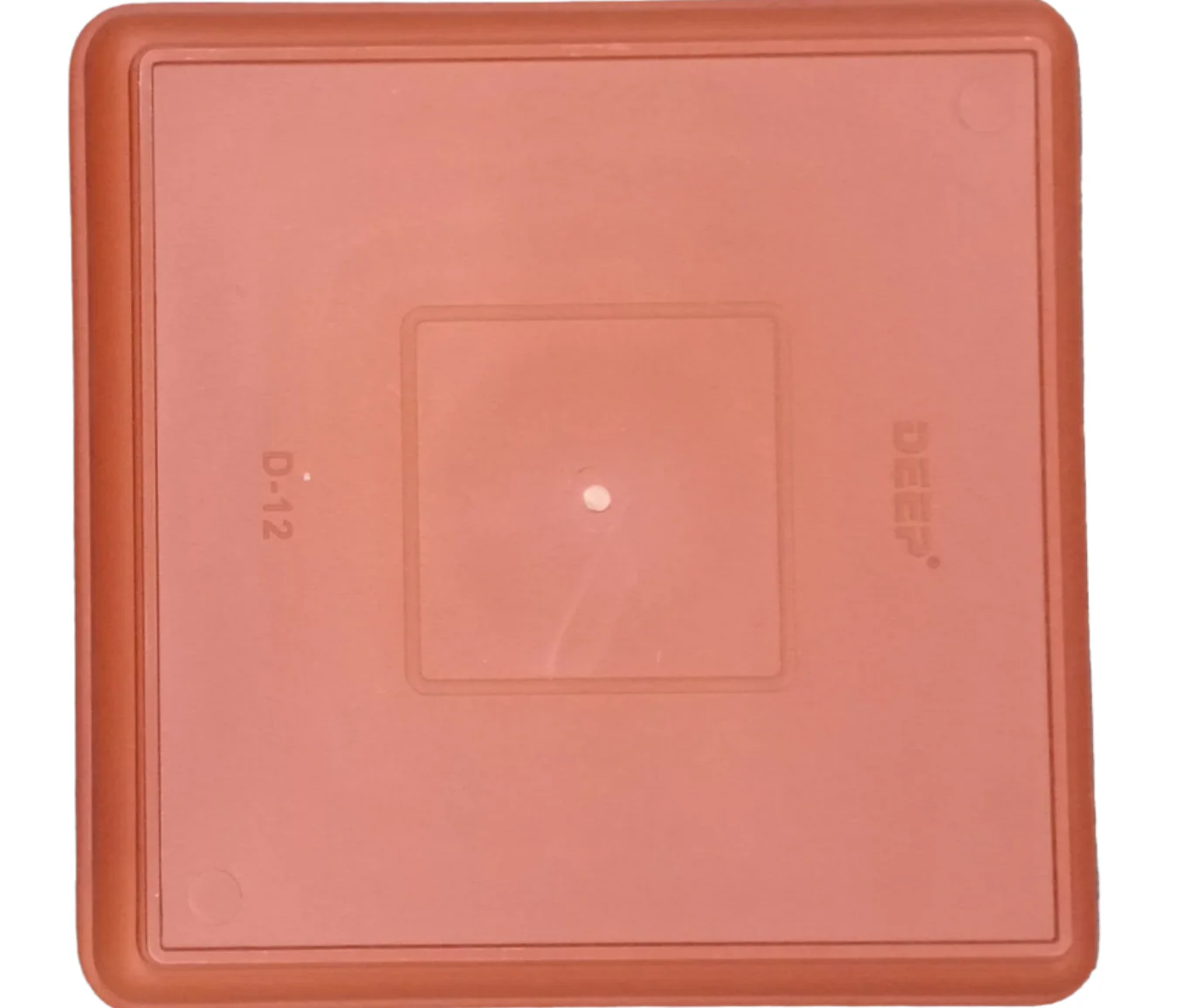 AM0935 Flower Pot Square Plastic Plant 12 Inch Saucer Tray Plant Pot - Image 3
