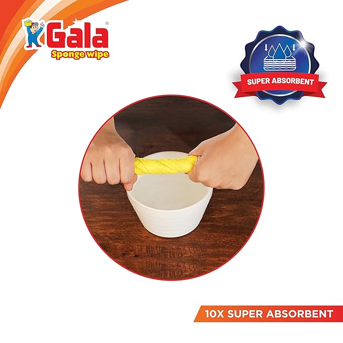 AM3370 Gala Sponge Wipe (17.5cmX15cm) for Kitchen Set of 3 - Image 5