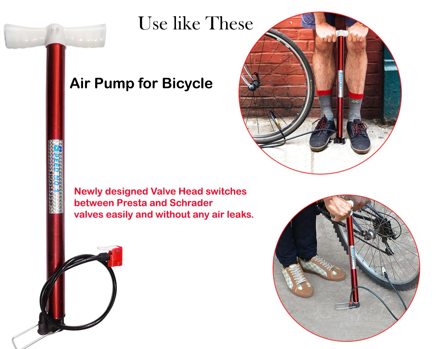 0515 Strong Steel Air Pump - Image 3