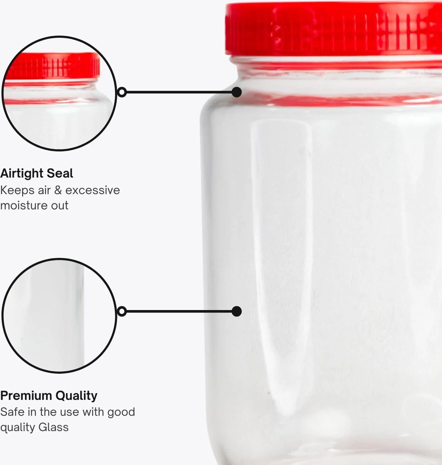 3452 Yera Aahaar Jar, 2KG (JR2KG) - Image 6