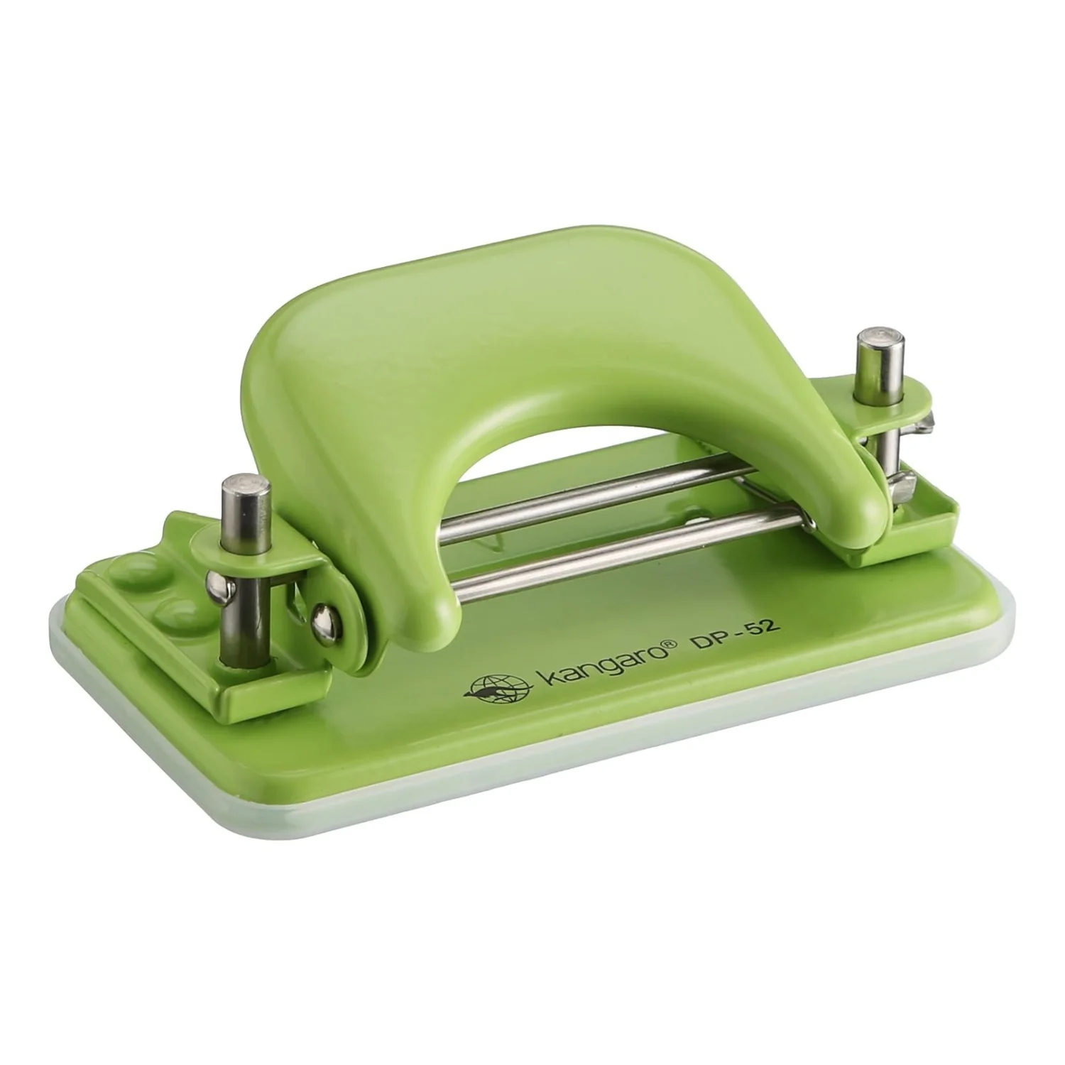 3930 Kangaro DP-52 | 2 Hole Metal Classic Mini Paper Punch | Removable Chip Tray With Durable Steel Consecution - Image 5