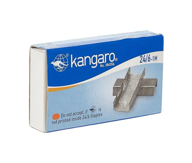3922 Kangaro 24/6-1M 1000 Staples (20 x 50) - Image 3