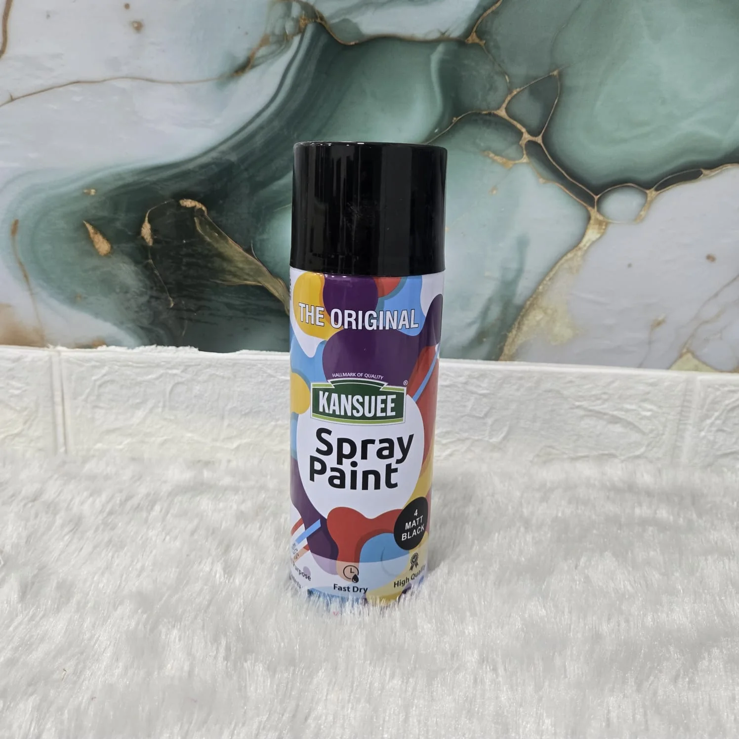 AM7192 Kansuee Premium Spray Paint - Mattblack - Image 3