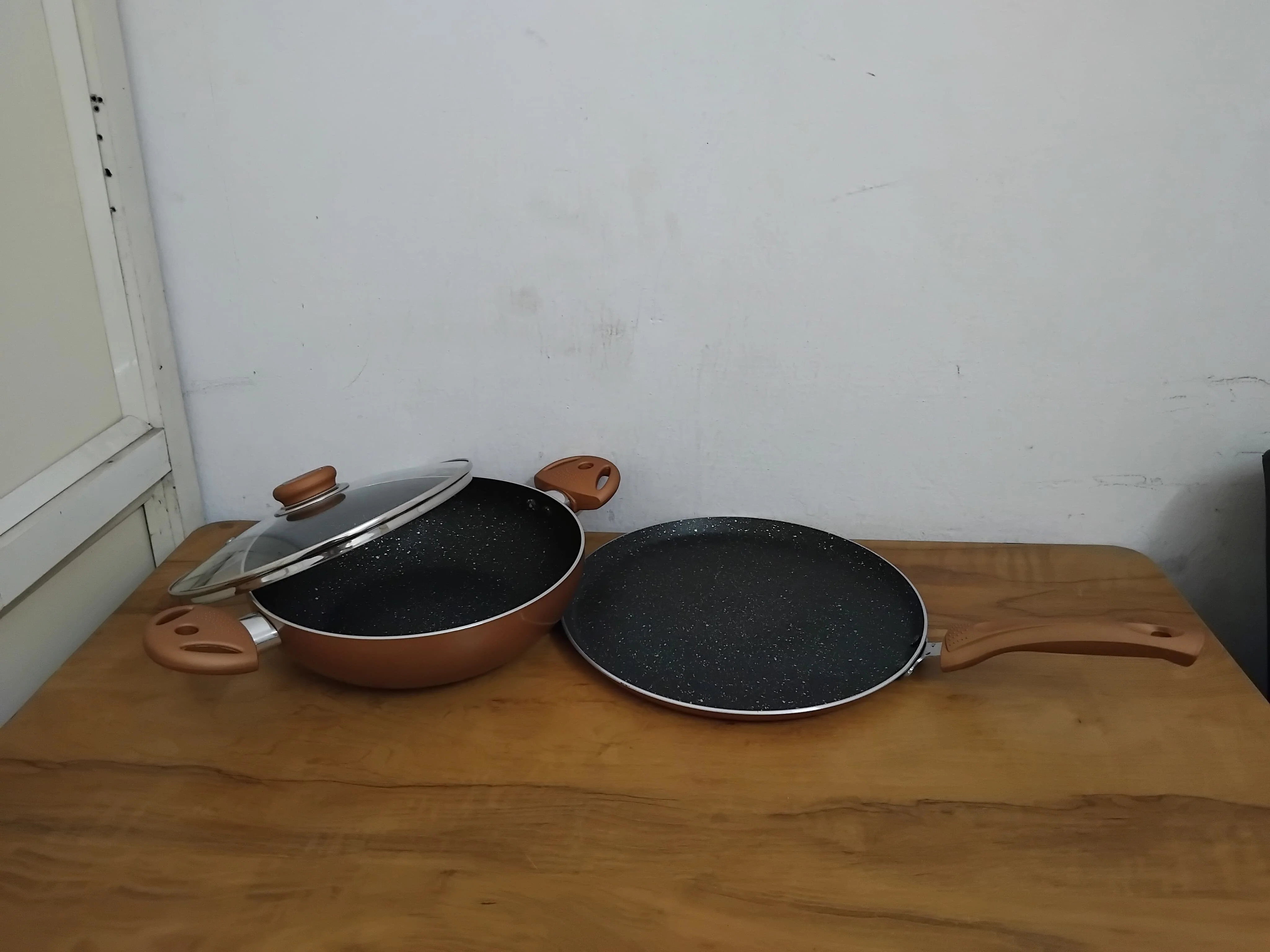 AM3330 Kemp Omega Non-Stick Cookware Aluminium 3 Pcs Set - Image 3