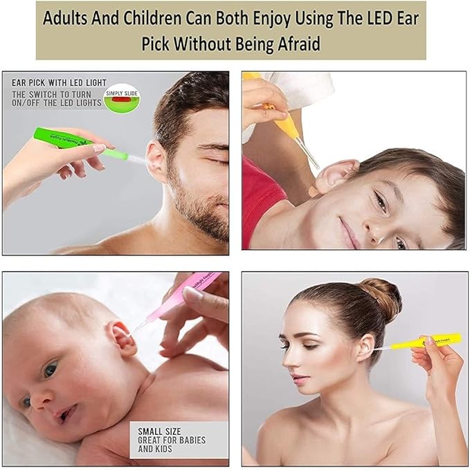 0611 Ear wax Remover with LED Flashlight Ear pick for Ear wax remover and cleaner - Image 3