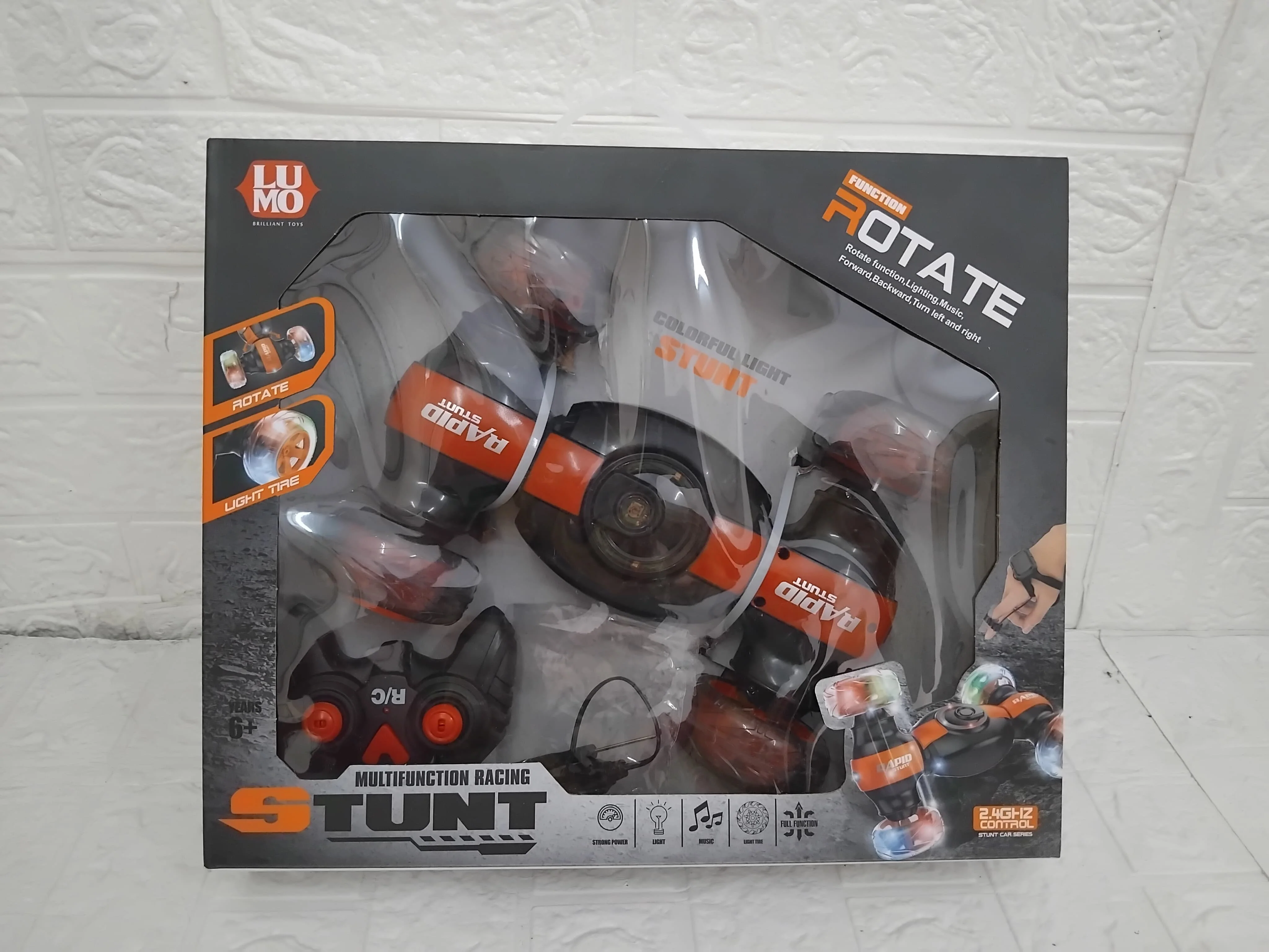 AM3454 Rotate Stunt Car LMI-LH-C069-3 Lighting & Music for Kids - Image 4