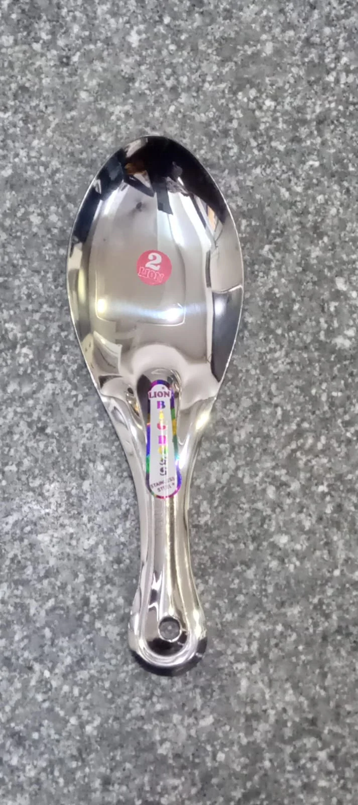 AM2333 Lion Stainless Steel Bigboss Rice Serving Spoon No. 2 - Image 5