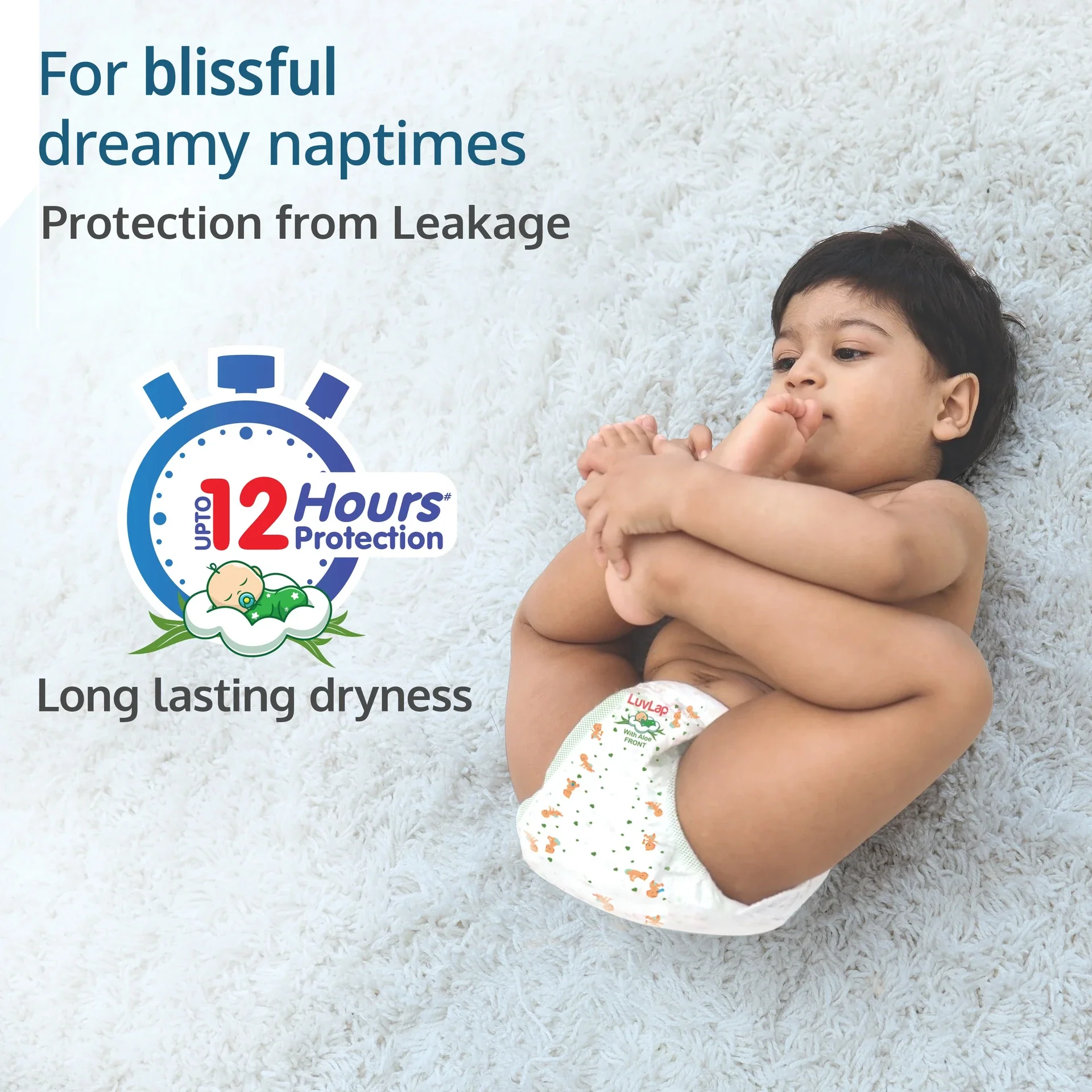 A06563 LuvLap Diaper Pants (Medium Size, 20 Count) - Buy 1 Get 1 Free - Image 2