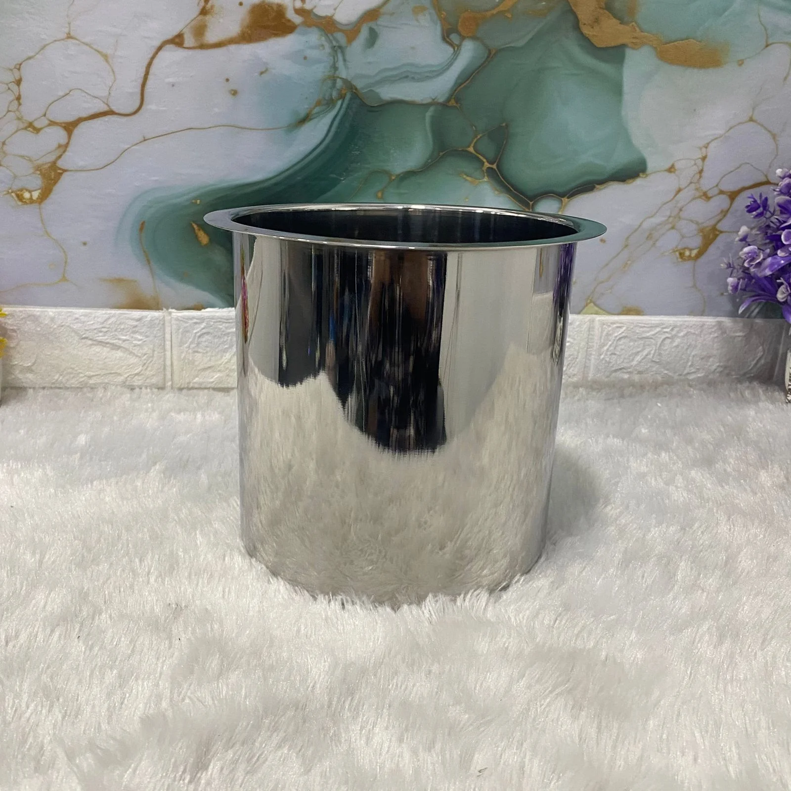 AM7593 Madhuram Signature 5670ml Stainless Steel Multipurpose Deep Boiler Container (20x19x19 cm) - Image 2